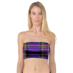 Purple Tartan Plaid Bandeau Top by allthingseveryone