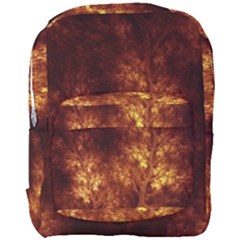 Artsy Brown Trees Full Print Backpack