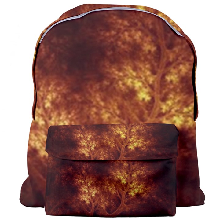 Artsy Brown Trees Giant Full Print Backpack