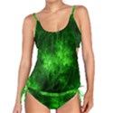 Artsy Bright Green Trees Tankini Set View1