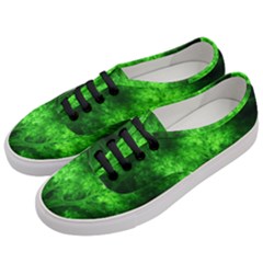 Artsy Bright Green Trees Women s Classic Low Top Sneakers by allthingseveryone