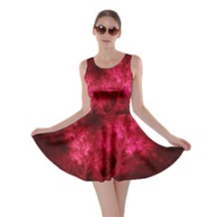 Artsy Red Trees Skater Dress by allthingseveryone