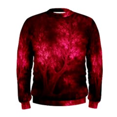 Artsy Red Trees Men s Sweatshirt