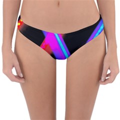 Xmas Light Paintings Reversible Hipster Bikini Bottoms by Celenk