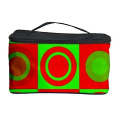 Redg Reen Christmas Background Cosmetic Storage Case by Celenk