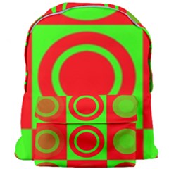 Redg Reen Christmas Background Giant Full Print Backpack