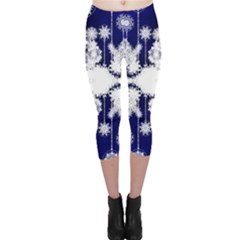 The Effect Of Light  Very Vivid Colours  Fragment Frame Pattern Capri Leggings  by Celenk