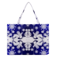 The Effect Of Light  Very Vivid Colours  Fragment Frame Pattern Zipper Medium Tote Bag by Celenk