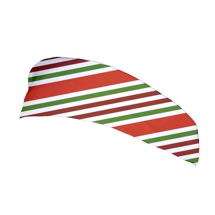 Christmas Color Stripes Stretchable Headband