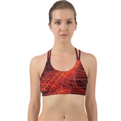 A Christmas Light Painting Back Web Sports Bra by Celenk