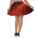 A Christmas Light Painting Velvet Skater Skirt View2