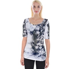 Earth Right Now Wide Neckline Tee