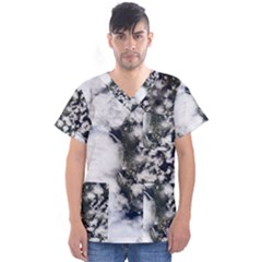 Earth Right Now Men s V-neck Scrub Top