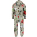 Beautiful Design Christmas Seamless Pattern Hooded Jumpsuit (Men)  View2