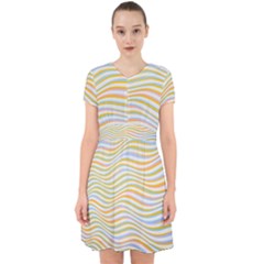 Art Abstract Colorful Colors Adorable In Chiffon Dress