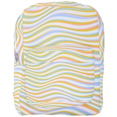 Art Abstract Colorful Colors Full Print Backpack by Celenk