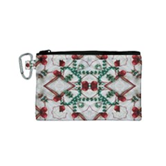 Christmas Paper Canvas Cosmetic Bag (small) by Celenk