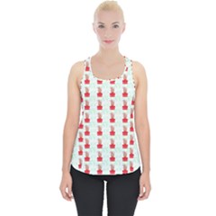 At On Christmas Present Background Piece Up Tank Top by Celenk