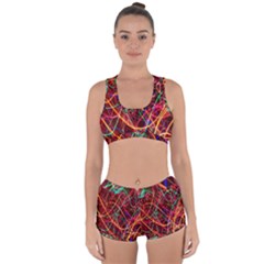 Wave Behaviors Racerback Boyleg Bikini Set