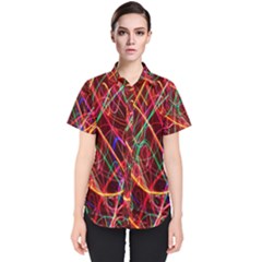 Wave Behaviors Women s Short Sleeve Shirt