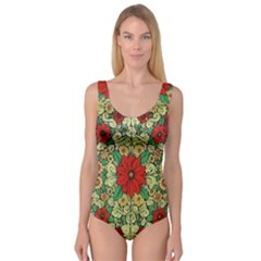 Calsidyrose Groovy Christmas Princess Tank Leotard  by Celenk