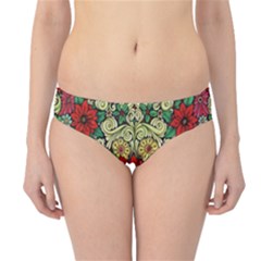 Calsidyrose Groovy Christmas Hipster Bikini Bottoms by Celenk