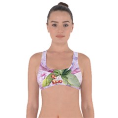 Wonderful Flowers, Soft Colors, Watercolor Got No Strings Sports Bra by FantasyWorld7