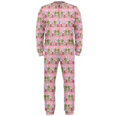 Floral Pattern Onepiece Jumpsuit (men)  by SuperPatterns