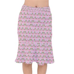 Floral Pattern Mermaid Skirt by SuperPatterns