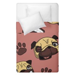 Happy Pugs Duvet Cover Double Side (single Size)