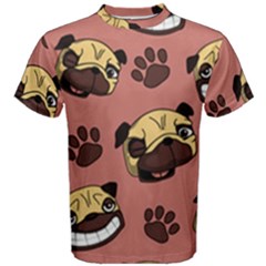 Happy Pugs Men s Cotton Tee