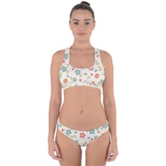 Abstract Art Background Colorful Cross Back Hipster Bikini Set by Celenk