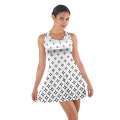 Star Pattern Decoration Geometric Cotton Racerback Dress by Celenk