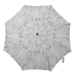 White Background Pattern Tile Hook Handle Umbrellas (large) by Celenk