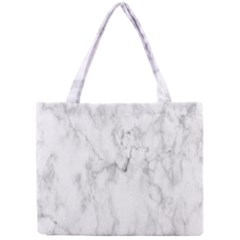 White Background Pattern Tile Mini Tote Bag by Celenk