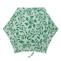 Leaves Foliage Green Wallpaper Mini Folding Umbrellas View1