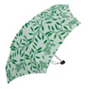 Leaves Foliage Green Wallpaper Mini Folding Umbrellas View2