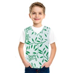 Leaves Foliage Green Wallpaper Kids  Sportswear by Celenk