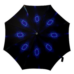 Lightning Kaleidoscope Art Pattern Hook Handle Umbrellas (small) by Celenk