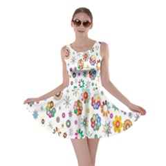 Design Aspect Ratio Abstract Skater Dress by Celenk