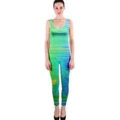 Colors Rainbow Chakras Style Onepiece Catsuit by Celenk