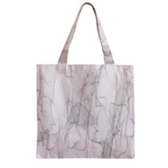 Background Modern Smoke Design Zipper Grocery Tote Bag by Celenk