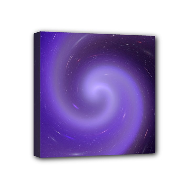 Spiral Lighting Color Nuances Mini Canvas 4  x 4 