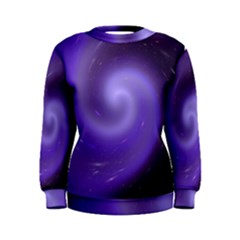 Spiral Lighting Color Nuances Women s Sweatshirt by Celenk