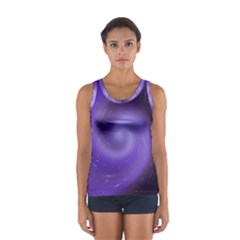 Spiral Lighting Color Nuances Sport Tank Top  by Celenk