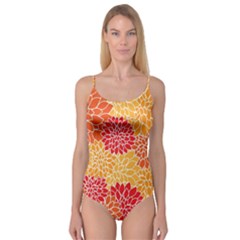 Abstract Art Background Colorful Camisole Leotard  by Celenk