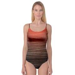 Background Red Orange Modern Camisole Leotard  by Celenk