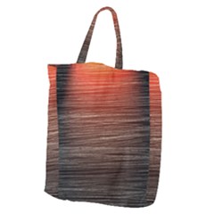 Background Red Orange Modern Giant Grocery Zipper Tote by Celenk