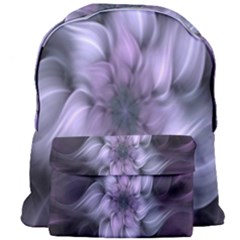 Fractal Flower Lavender Art Giant Full Print Backpack by Celenk