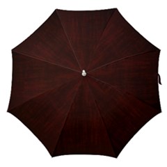 Grunge Brown Abstract Texture Straight Umbrellas by Celenk